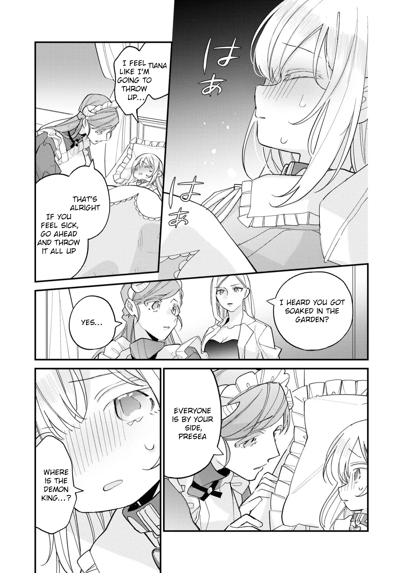 Fired as the Saintess, Turned into a Loli, and Became the Demon King’s Pet. Chapter 6 Page 4